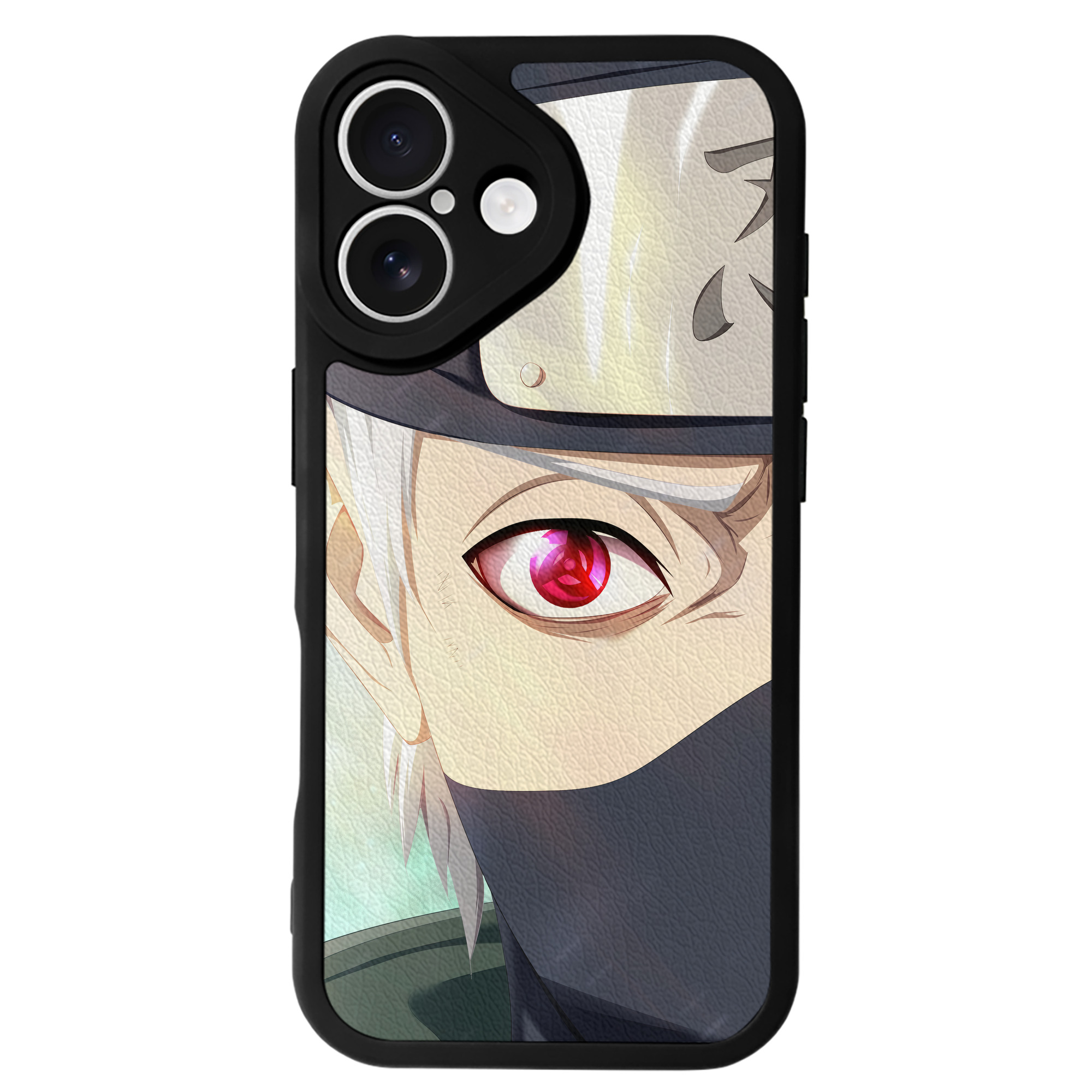 （画像用） NARUTO -ナルト- NARUTO -ナルト- 疾風伝 【iPhone 16シリーズ対応】シリコンスマホケース（レザー調） 材質：シリコン